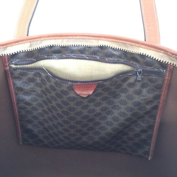 Vintage Celine genuine monogram tote bag (handles replaced) - Picture 8 of 12